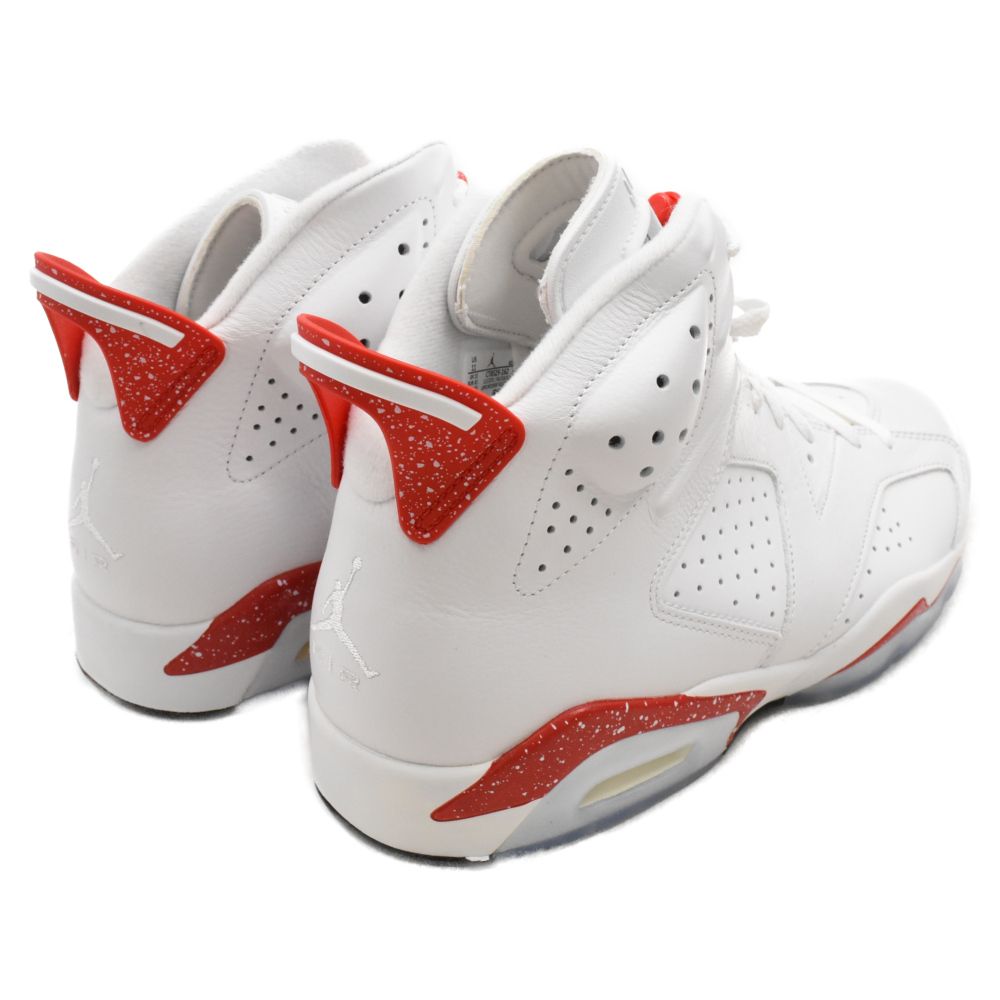 NIKE (ナイキ) AIR JORDAN 6 RETRO RED OREO CT8529-162 エアジョーダン 6 レッドオレオ  ハイカットスニーカー ホワイト/レッド US11/29cm