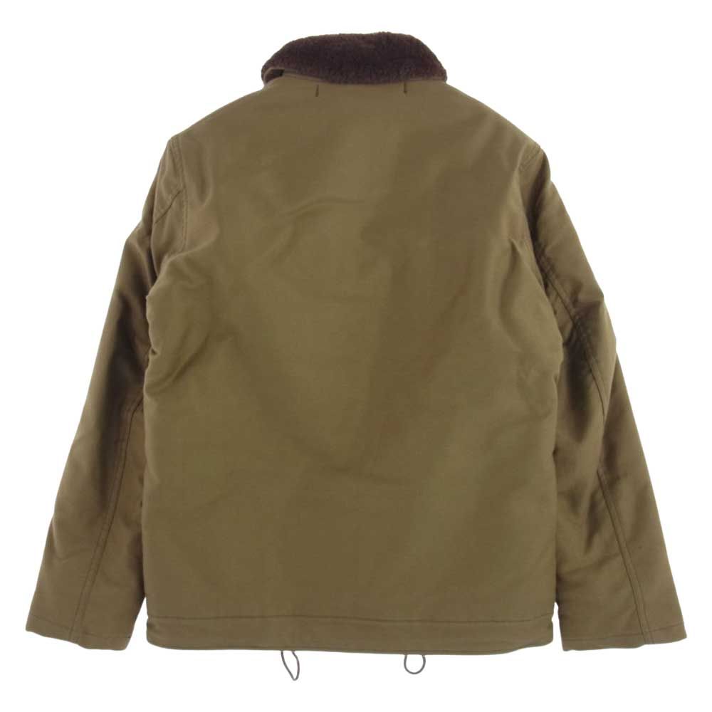 The REAL McCOY'S ザリアルマッコイズ ミリタリージャケット MJ13111 N-1 DECK JACKET KHAKI デッキジャケット  カーキ オリーブ系 34【中古】 - メルカリ