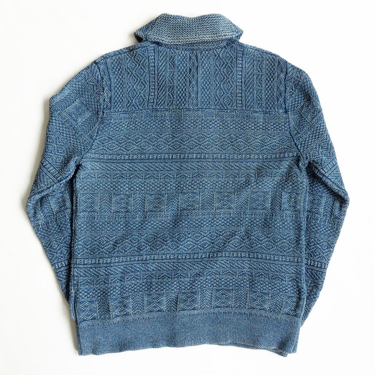 RRL インディゴ ショールカラー カーディガン 2108304 - メルカリ