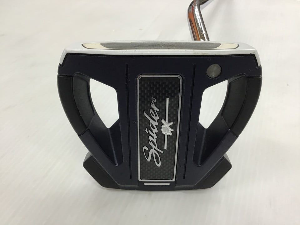 【即納】【訳あり】Spider EX NAVY/WHITE SINGLE BEND | 中古 | パター | テーラーメイド