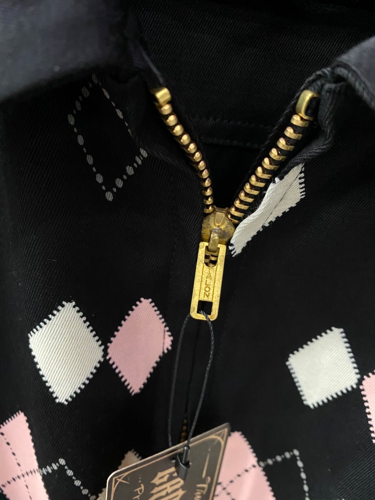 groovin high ギャバジャン　ロカビリー 50s カスリ柄 The Groovin High グルービンハイ reversible 50'sギャバジン