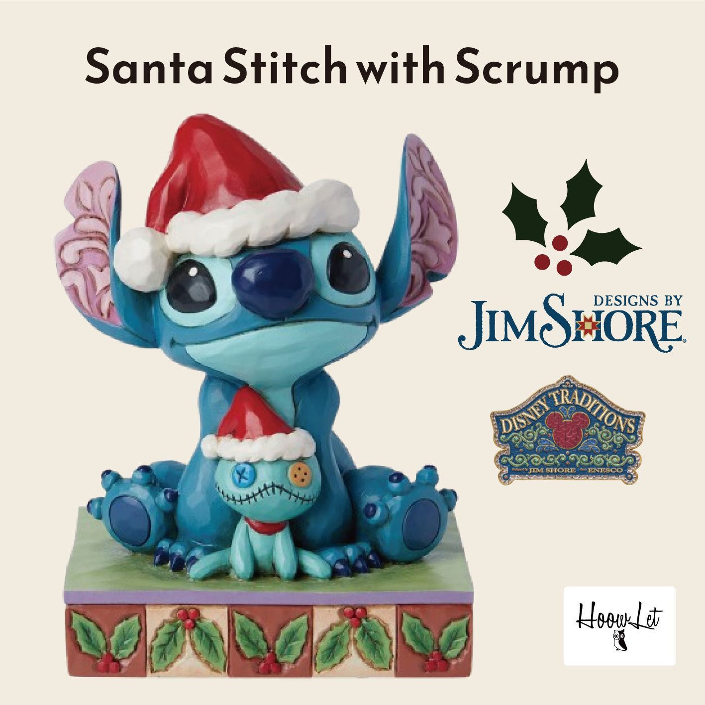 ディズニー ジムショア スティッチ u0026 スクランプ クリスマスバディーズ クリスマス 飾り リロ アンド スティッチ Santa Stitch  with Scrump フィギュア ギフト 置物 人形 ディズニートラディショ - 買い販売店