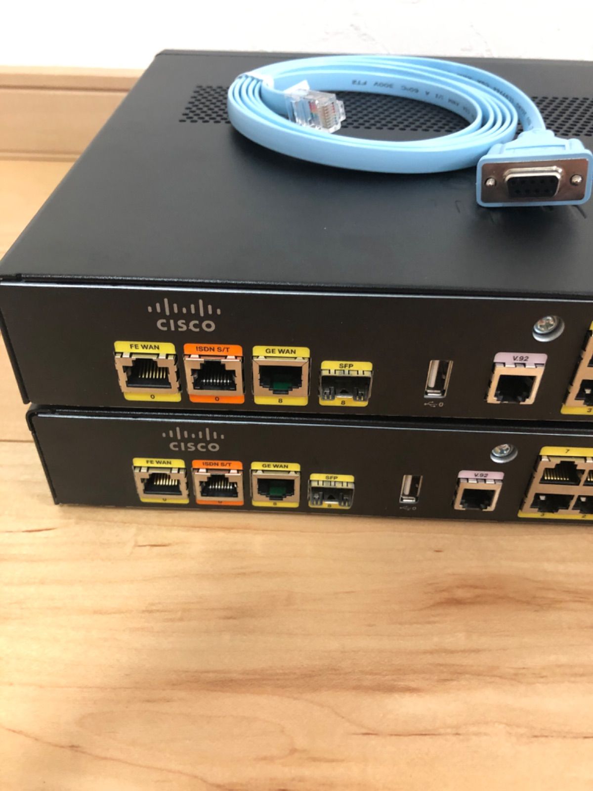 【CCNA、CCNP】3台Cisco891FJ 最新 IOS15.9 CCNA、CCNP】1台Cisco891FJ 最新 IOS15.9 - メルカリ