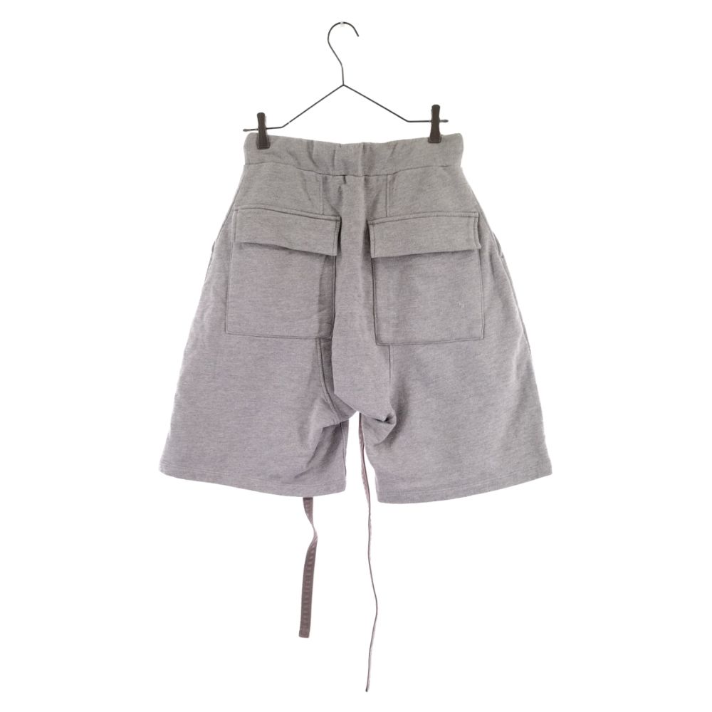 FEAR OF GOD (フィアオブゴッド) Sixth Collection Lounge Short 6th コレクション ドローコード  スウェットショートパンツ グレー 6S19-3005