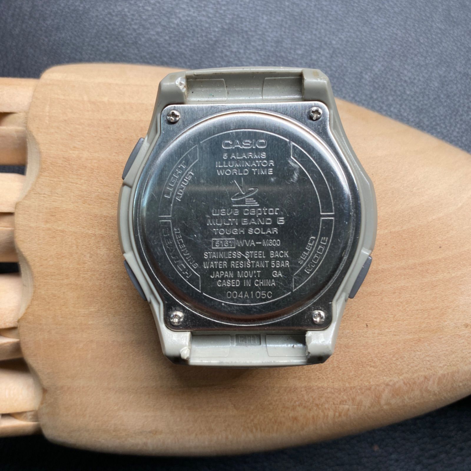 WVA-M600 CASIO カシオ 腕時計 メンズ 電波 ソーラー デジタル