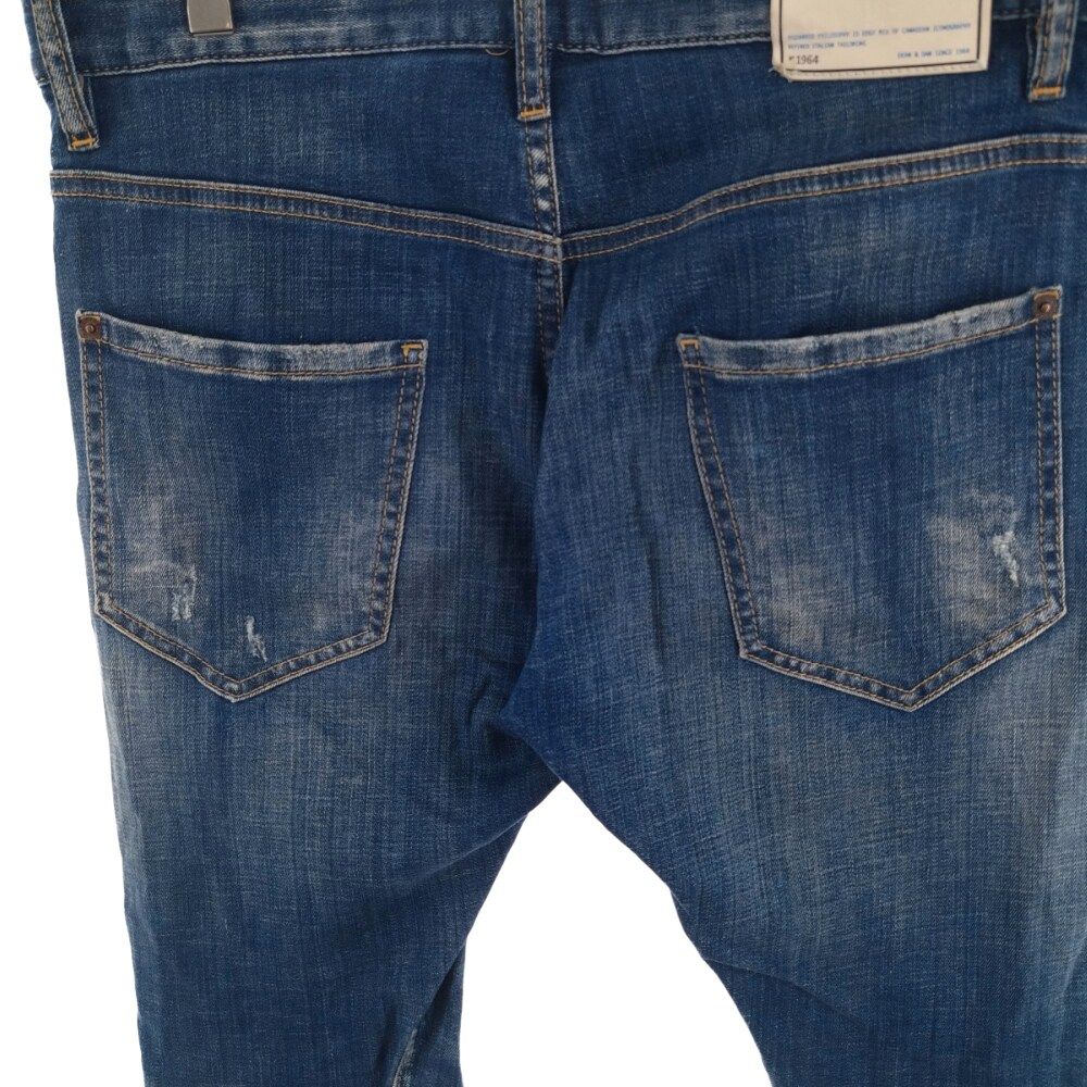 DSQUARED2 (ディースクエアード) 20SS SEXY TWIST JEAN ダメージ 