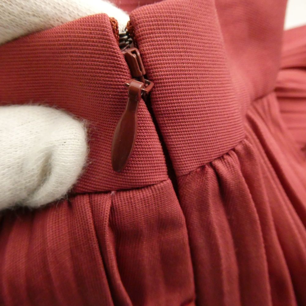 ebure エブール 3210500101 プリーツスカート 36 レーヨン他 ロング丈 レディース AY7139A68 SIROKUMA-CORPORATION_COM