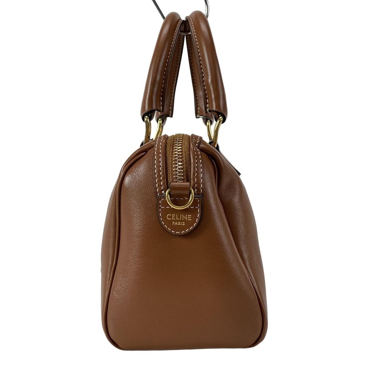 CELINE(セリーヌ) ハンドバッグ美品 スモール ボストン キュイル