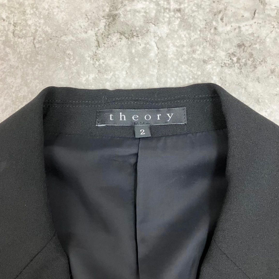 Theory セオリー セットアップ パンツスーツ フォーマル ブラック