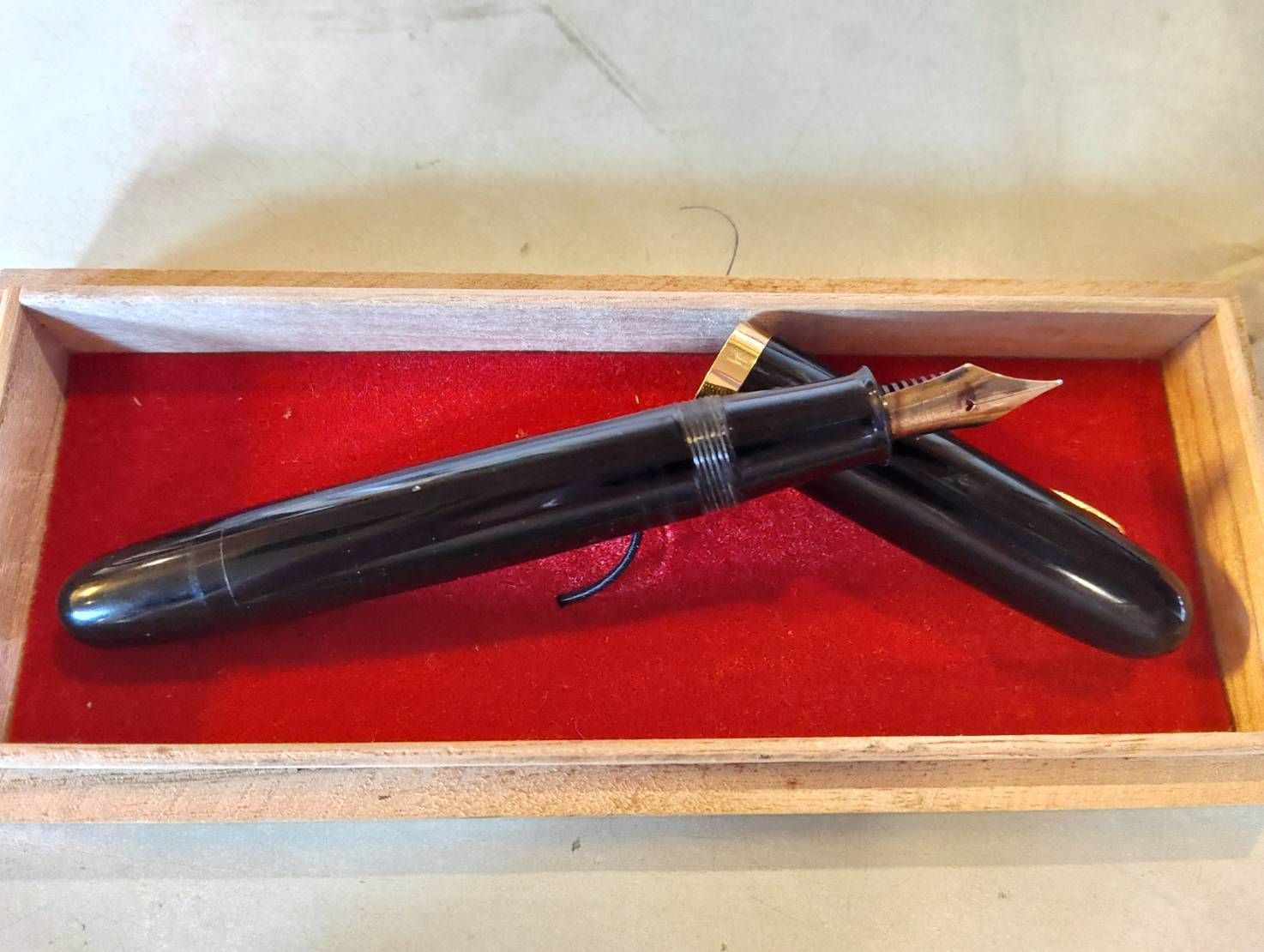 万年筆 酒井栄助 手作り 14K Warranted ジャンク品 飾1 節約