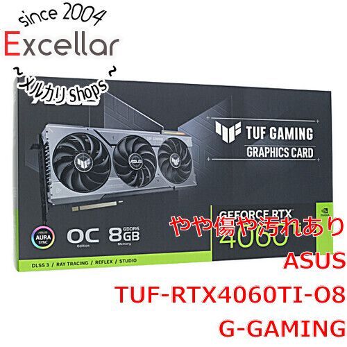 bn 4 AS グラボ TUF-RTX4060TI-O8G-GAMING PCIExp 8GB 元箱あり