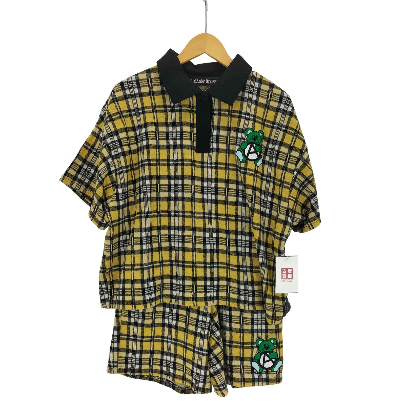 キャンディストリッパー Candy Stripper anarchy bear POLO セットアップ レディース JPN 2