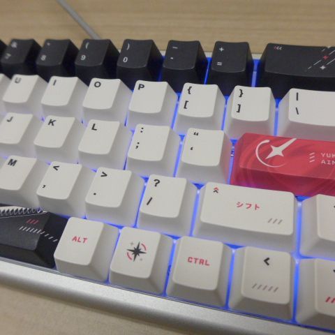 Yuki Aim Polar 65 Keyboard Katana Edition AS-KB165WHUS ゲーミング