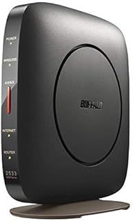 バッファロー WSR-2533DHP3-BK 無線LAN親機 11ac|n|a|g|b 1733 800Mbps ブラック