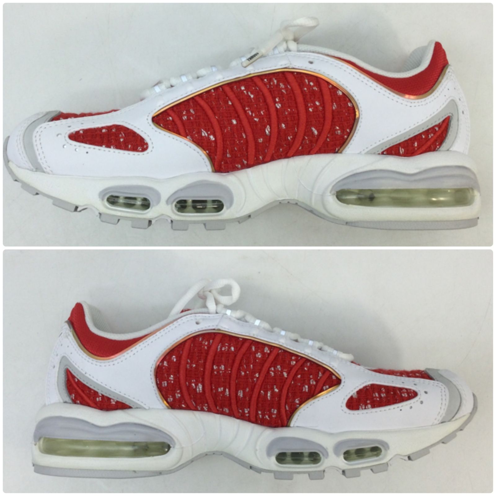 【期間限定】nike supreme コラボ　赤　27.0スニーカー シュプリームxナイキによるコラボAM96の発売情報が解禁