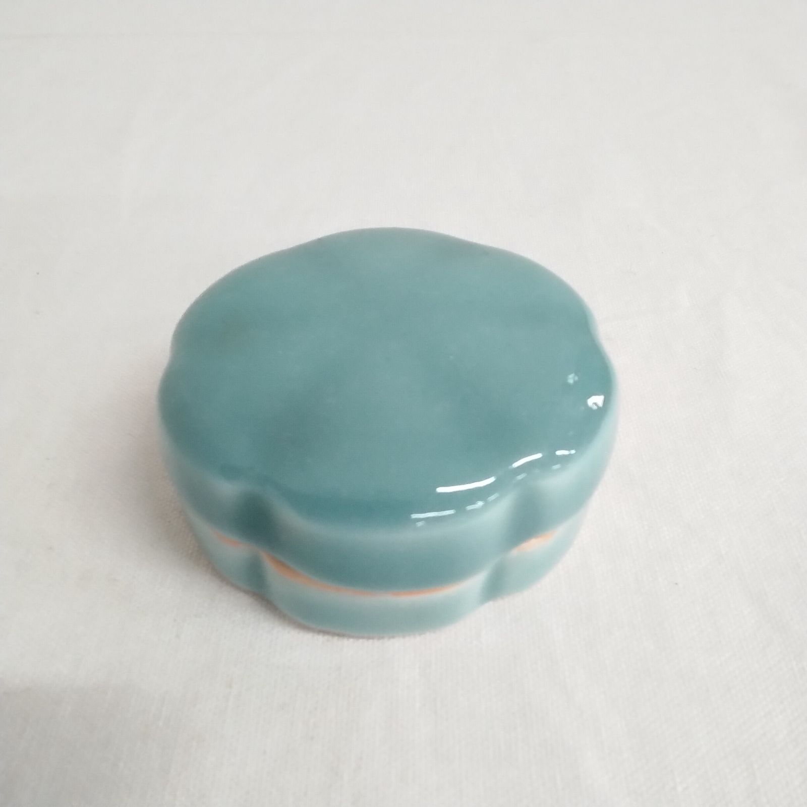 時代の香合 茶道具 香合 建 光山作 天然砧青磁 鍋島青磁 AYM1-4E - メルカリ