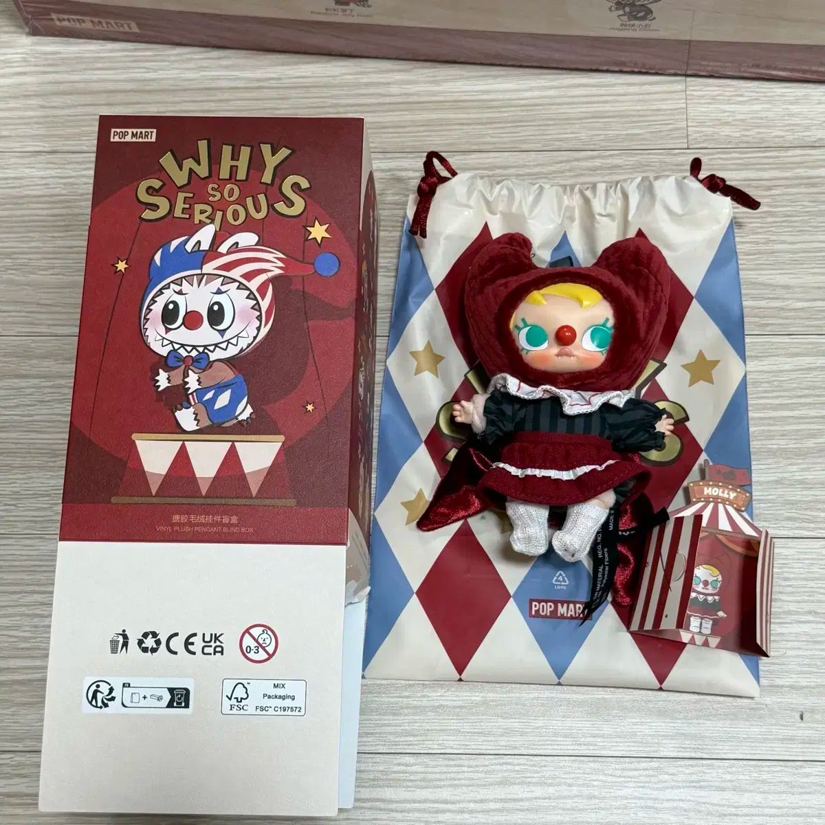まとめ POP MART WHY SO SERIOUS MOLLY