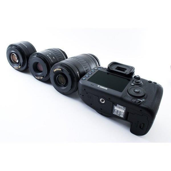 キヤノン Canon EOS 7D Mark II 単焦点&標準&超望遠トリプルレンズ ...