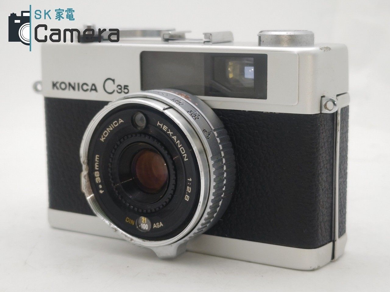 【中古】(コニカ) KONICA C35 E&L(HEXANON38/2.8) Konica C35 E＆L HEXANON 38mm F2.8 コニカ ジャンク - メルカリ