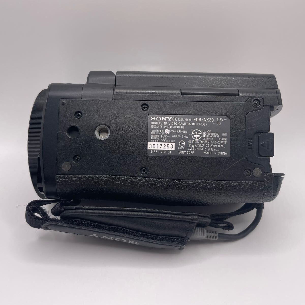 外観美品】 SONY HANDYCAM FDR-AX30 ソニー ハンディカム