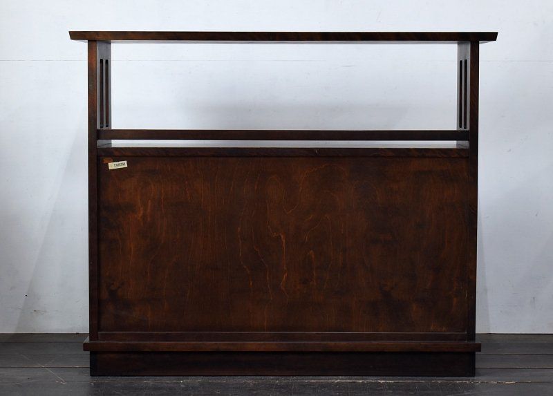 蔵C9063】北海道民芸家具 茶棚 サイドボード 飾棚 - メルカリ