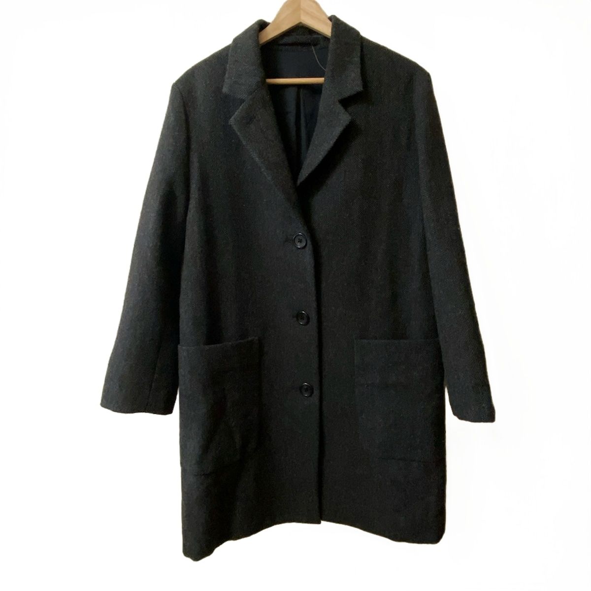 MargaretHowell　コート　ブラック　サイズ2 MargaretHowellコートブラックサイズ2