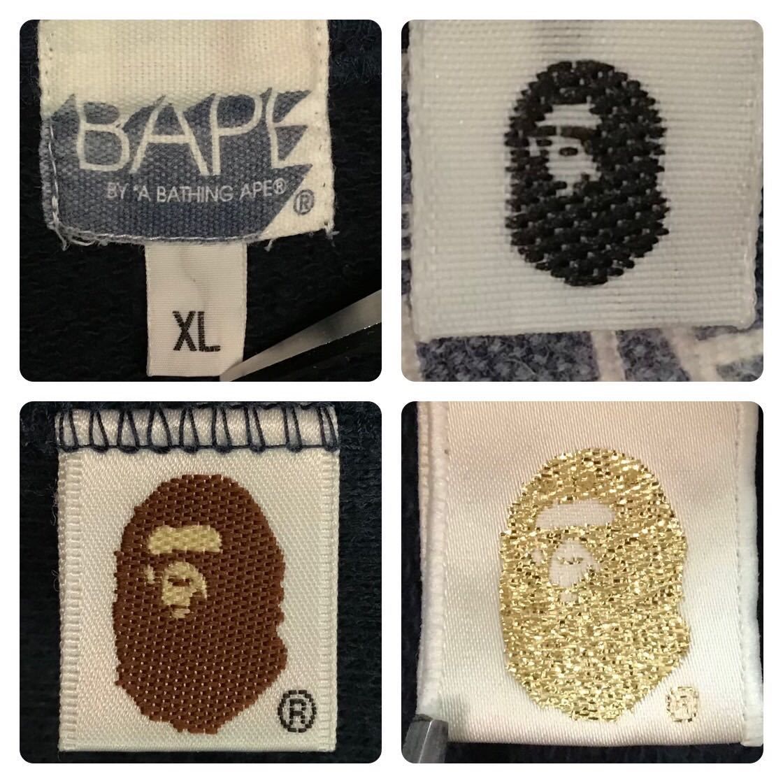 BAPE スワロフスキー スウェット パーカー ベスト ベイプ APE NIGO スワロフスキー BAPE LOGO パーカー ベスト a bathing ape ベイプ