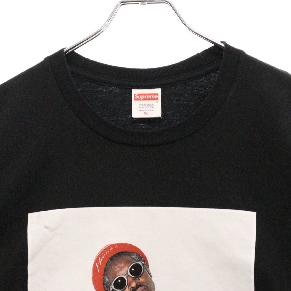超人気!SUPREME Andre 3000 写真プリント 半袖 Tシャツ シンプル Supreme Andre 3000 グラフィック Tシャツ | パープル | FARFETCH JP