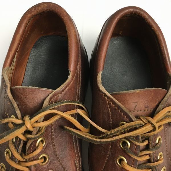 USA製 GOKEYS/ゴーキー☆70s?Vintage レザーカジュアルシューズ ダーク