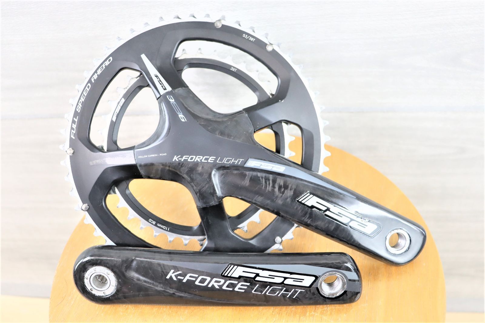 FSA K-FORCE LIGHT 53/39 クランクセット - 自転車