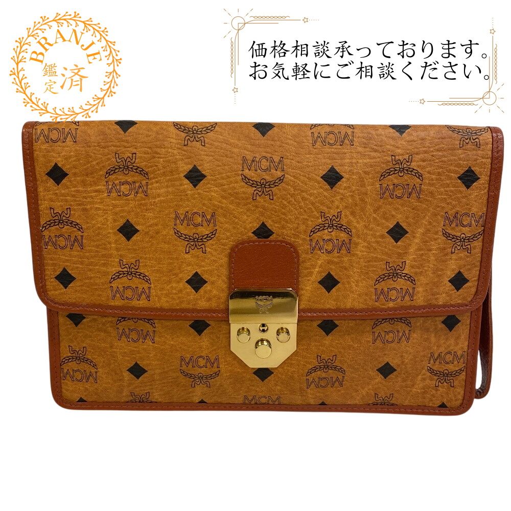 MCMエムシーエム マルチ トラベルケース ヴィセトス セカンドバッグ 
