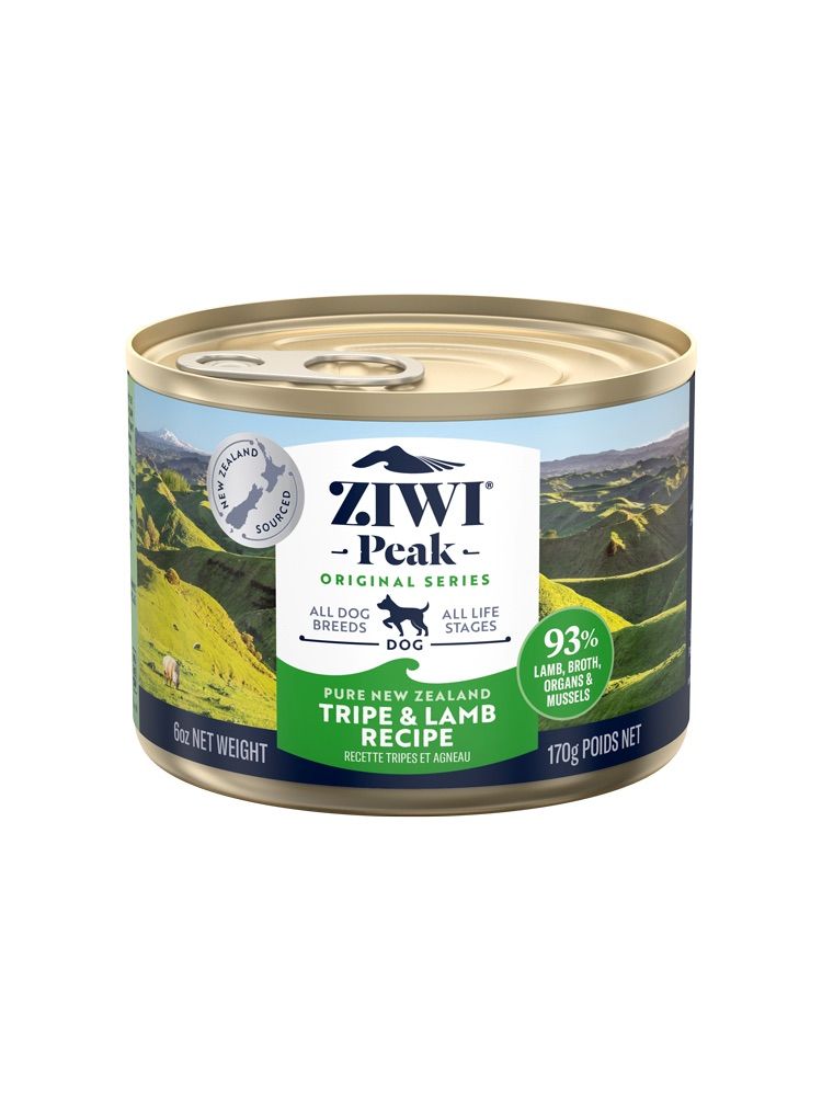 Amazonから発送 ZIWI ピーク ドッグ缶 トライプ＆ラム 170g×12缶