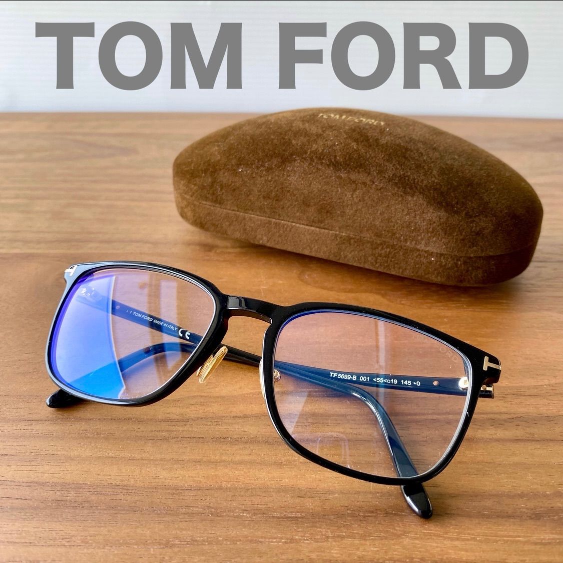 TOM FORD￼】サングラス(TF5777-DB001) TOM FORD トムフォード メガネ