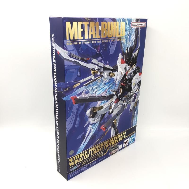 BANDAI - 【中古】バンダイ L BUILD ストライクフリーダムガンダム 光の翼オプションセット Re:PACKAGE 未開封品 機動戦士ガンダムSEED DESTINY[97][240097221870] Amazon | バンダイ(BANDAI) METAL BUILD ストライクフリーダム