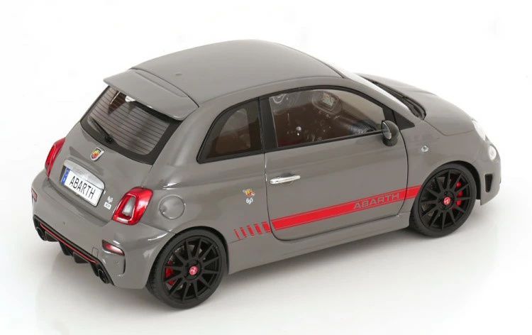 ソリド 1/18 フィアット F595 アバルト 2022 グレー 開閉 Solido 1:18