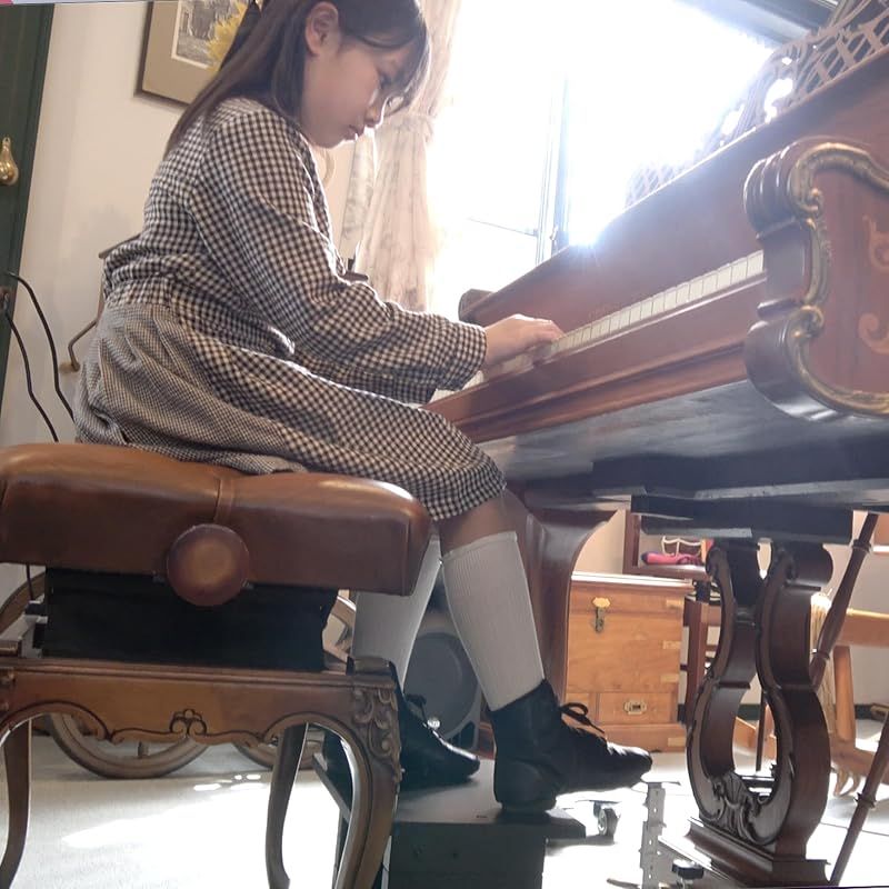 Behning - Sons ピアノ 補助ペダル Pedal PLUS Do ペダルプラス 本体 対応身長 110cm~ 工具不要 簡単 高さ調整 耐久性のある金属素材 ピアノ足台は別売り ペダル本体 現行モデル 1