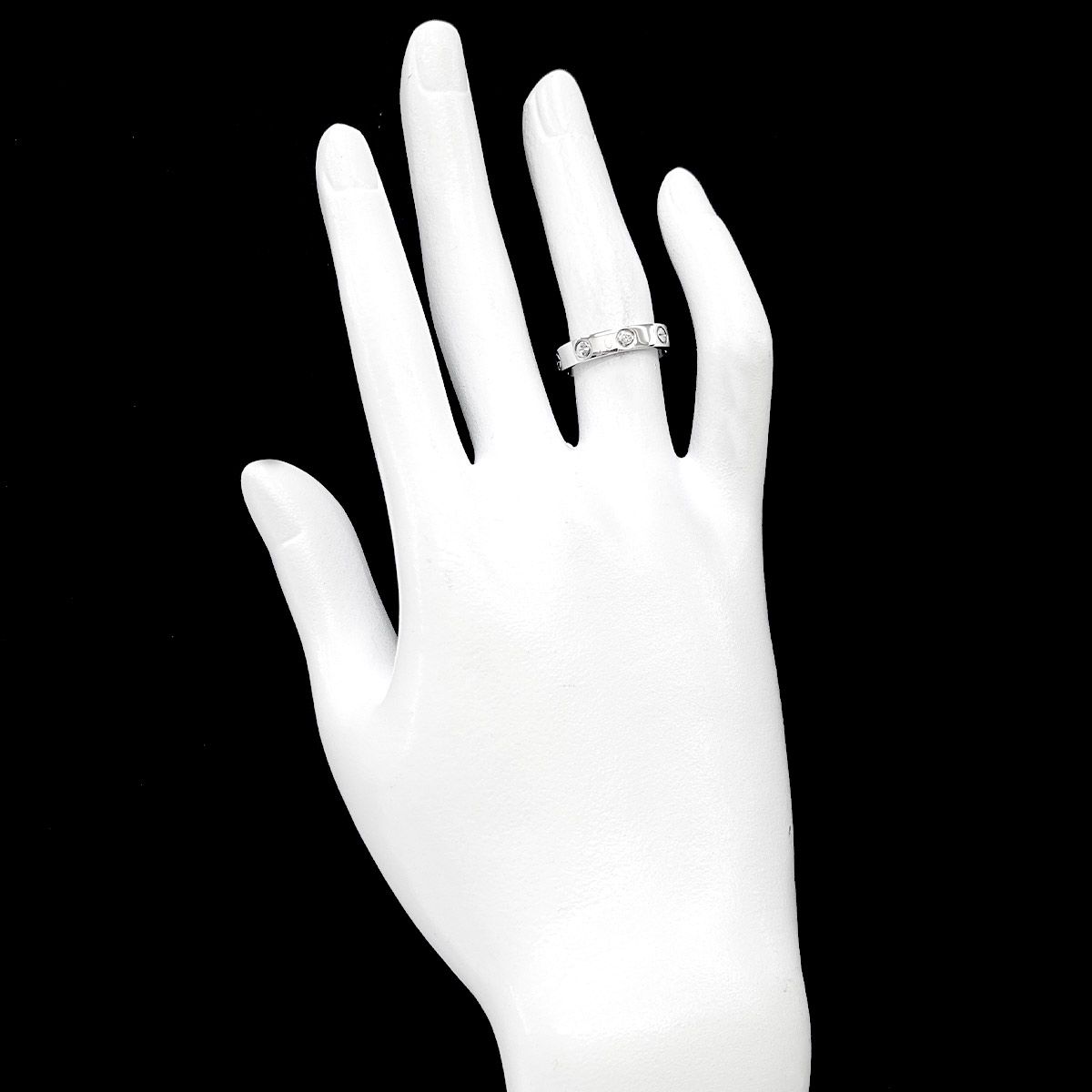 カルティエCartier WGホワイトゴールド　ミニラブ LOVE Rings