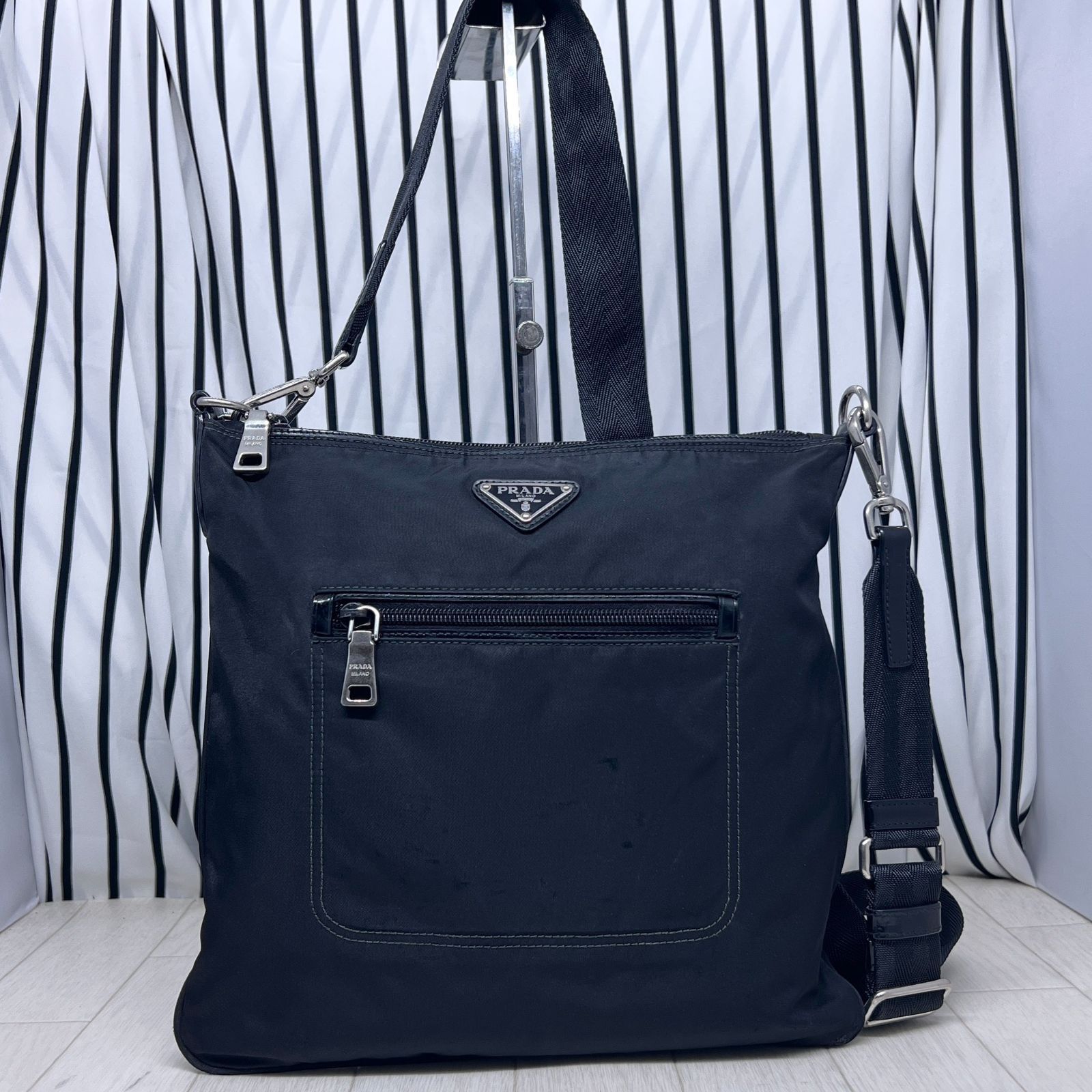 格安】PRADA×プラダ 斜めがけショルダーバッグ