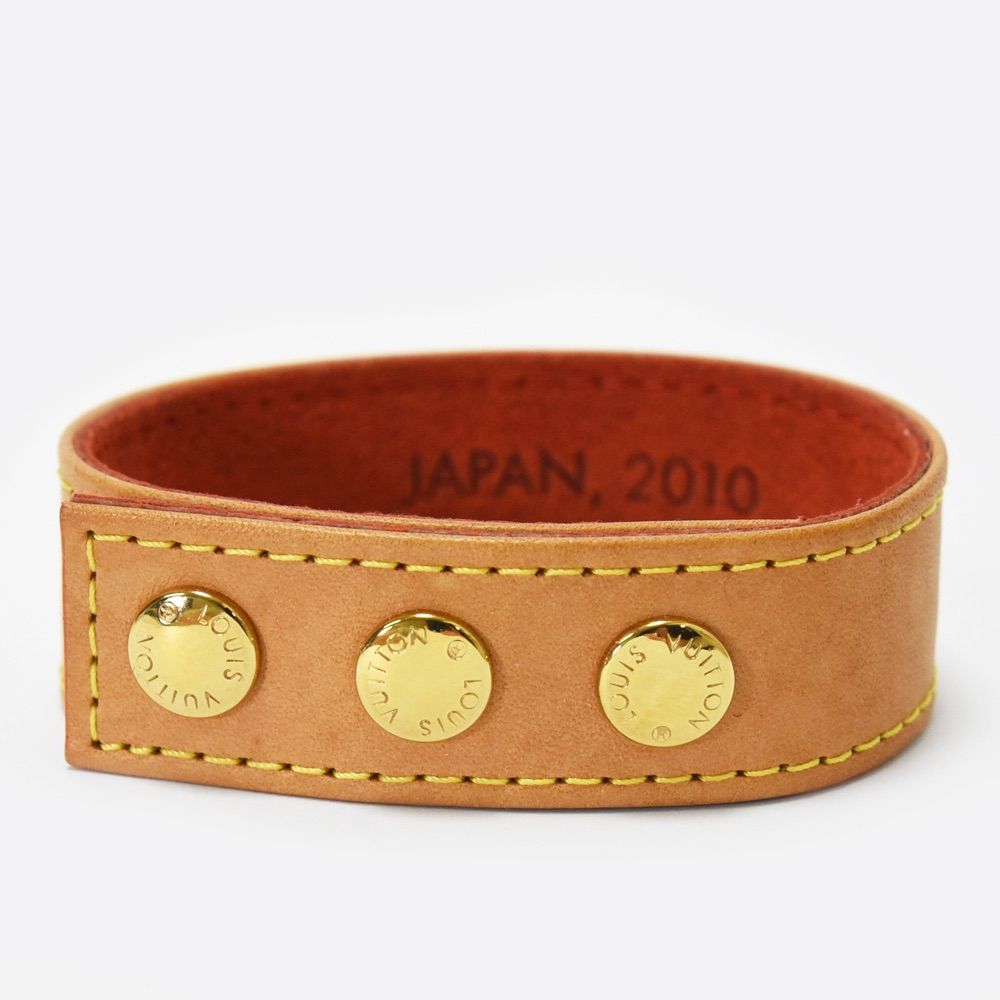 ルイヴィトン レザー ブレスレット JAPAN 2010 記念 LOUIS VUITTON ルイ ヴィトン JAPAN.2010 限定 ノベルティ ヌメ