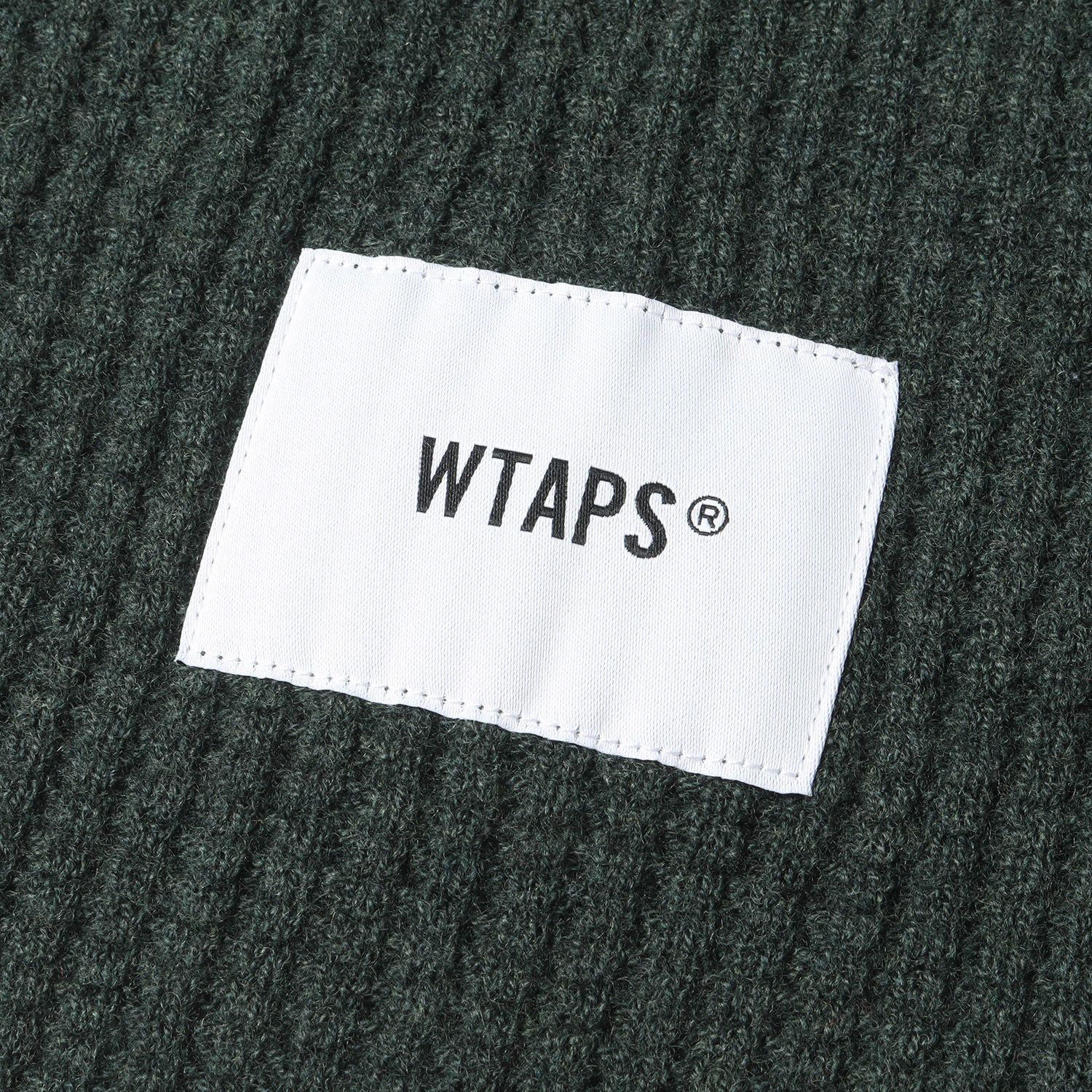 新品 WTAPS ダブルタップス ニット サイズ:M 19AW ワッフル ウール