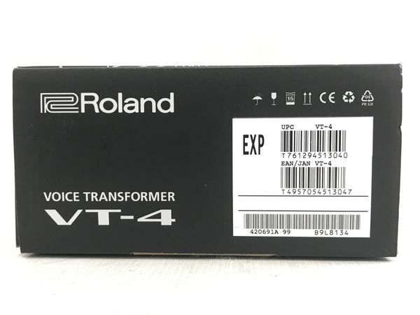 激安超安値 未使用 Roland VT-4 Voice Transformer ボイストランスフォーマー ローランド 音響 N7757307  30082円 楽器/器材