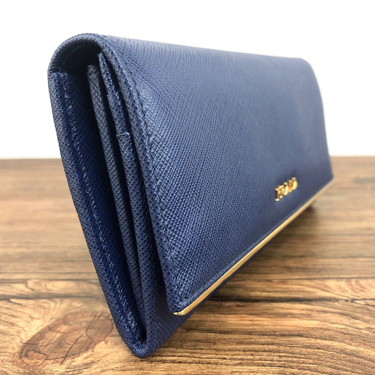 未使用品 PRADA 長財布 1MH132 BLUETTE 456 | labiela.com