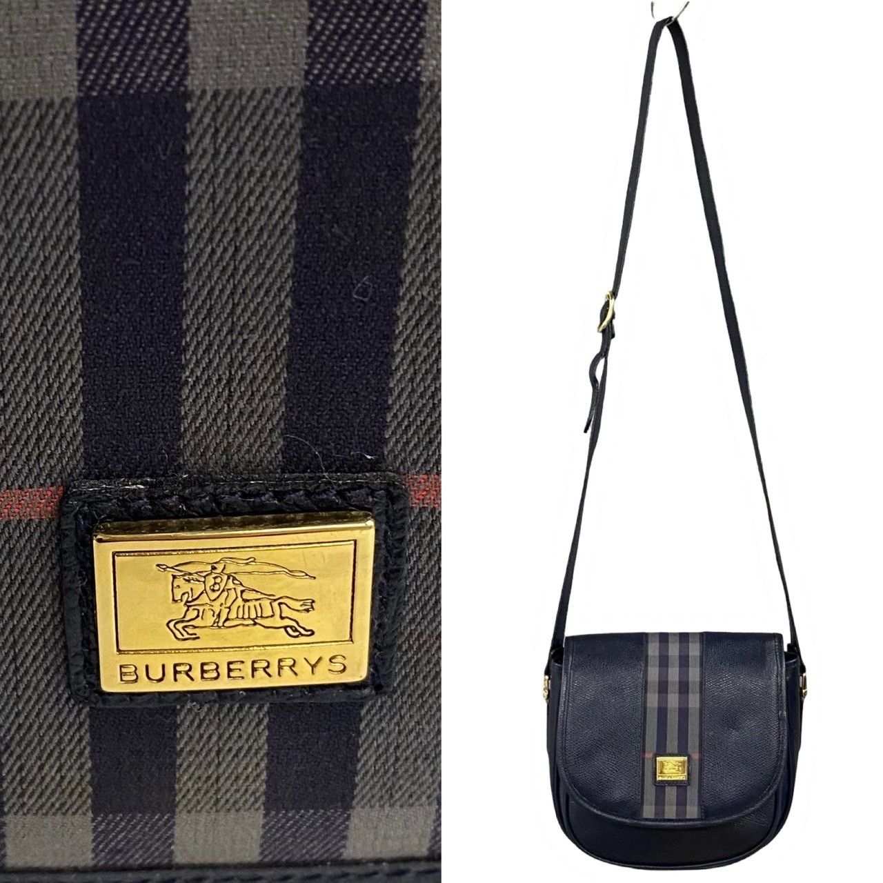 ほぼ未使用 Burberrys バーバリーズ ヴィンテージ ノバチェック 