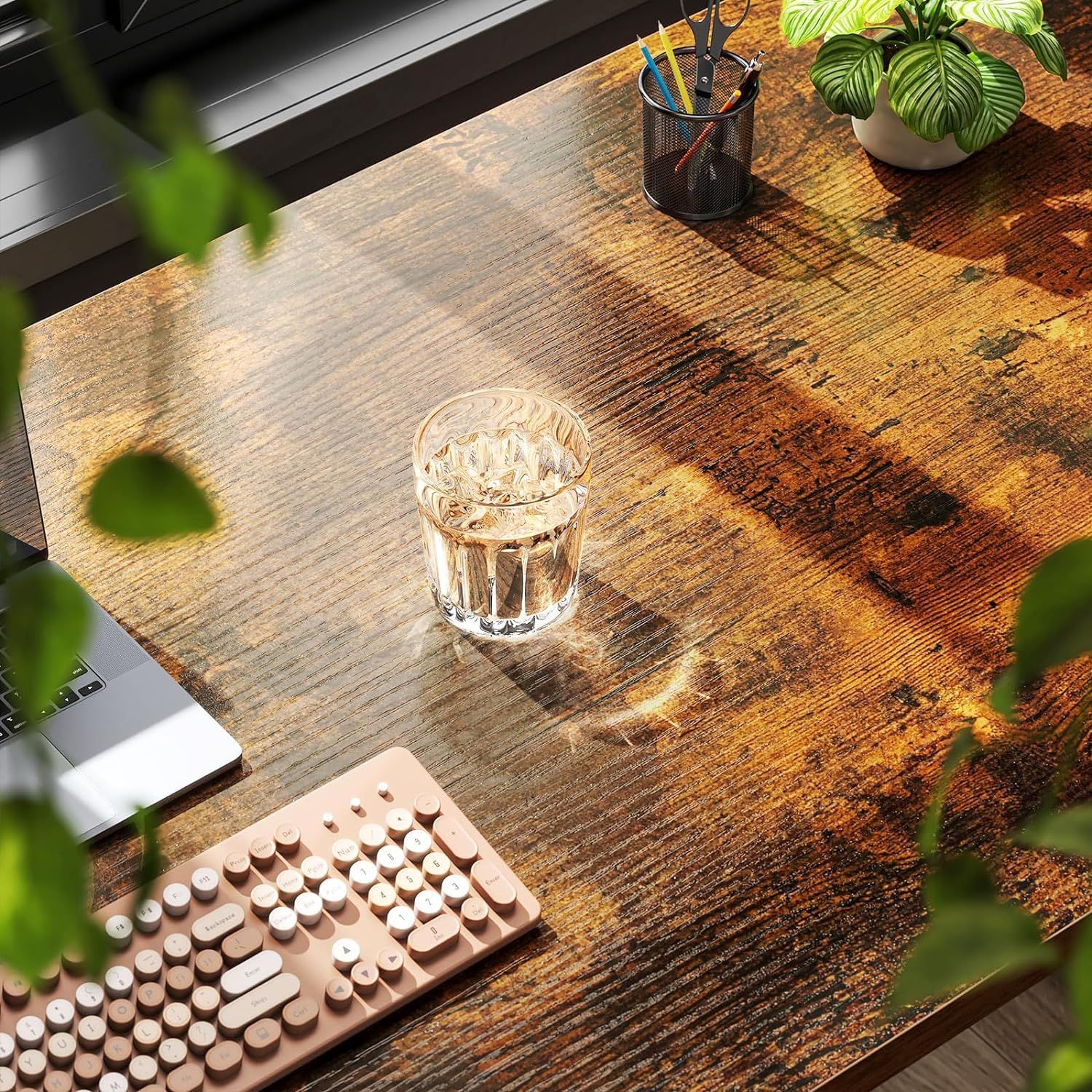 勉強机 オフィスデスク テーブル desk 長机 computer ゲームデスク 子 シンプル パソコンデスク フック付き 幅137cm 在宅ワーク pcデスク 机 おしゃれ ゲーミングデスク 組立簡単 デスク 白い ODK