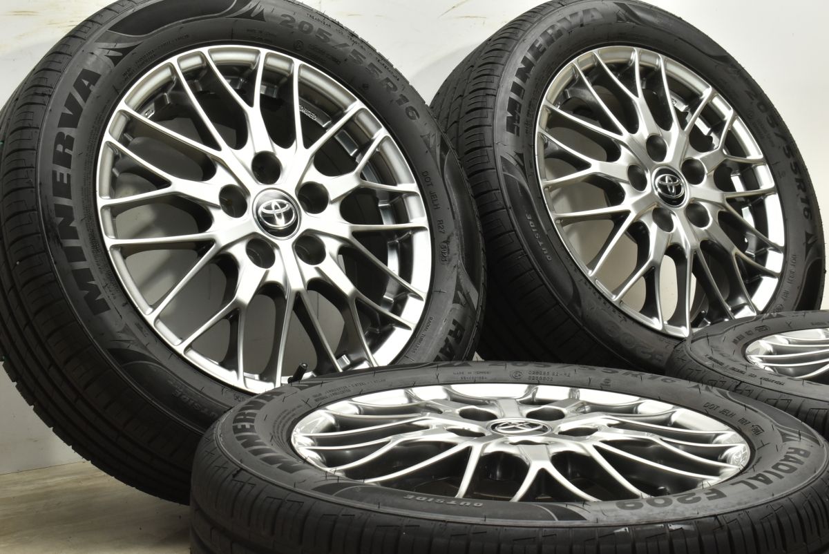 BBS製鍛造品バリ溝トヨタ80ノアヴォクシーハイブリッド純正16in6J+