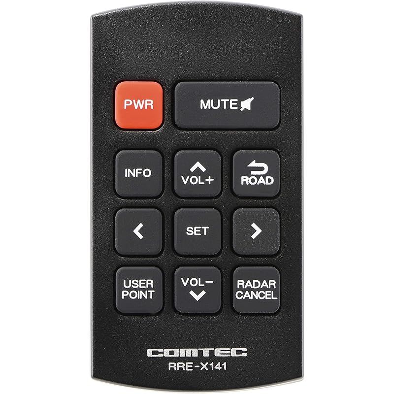 コムテック レーダー探知機用オプション コムテック製レーダー探知機 リモコン RRE-X141