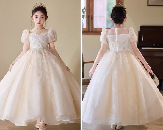 子供用のドレス司会者用のドレスファッションショー用のピアノ用のドレスです