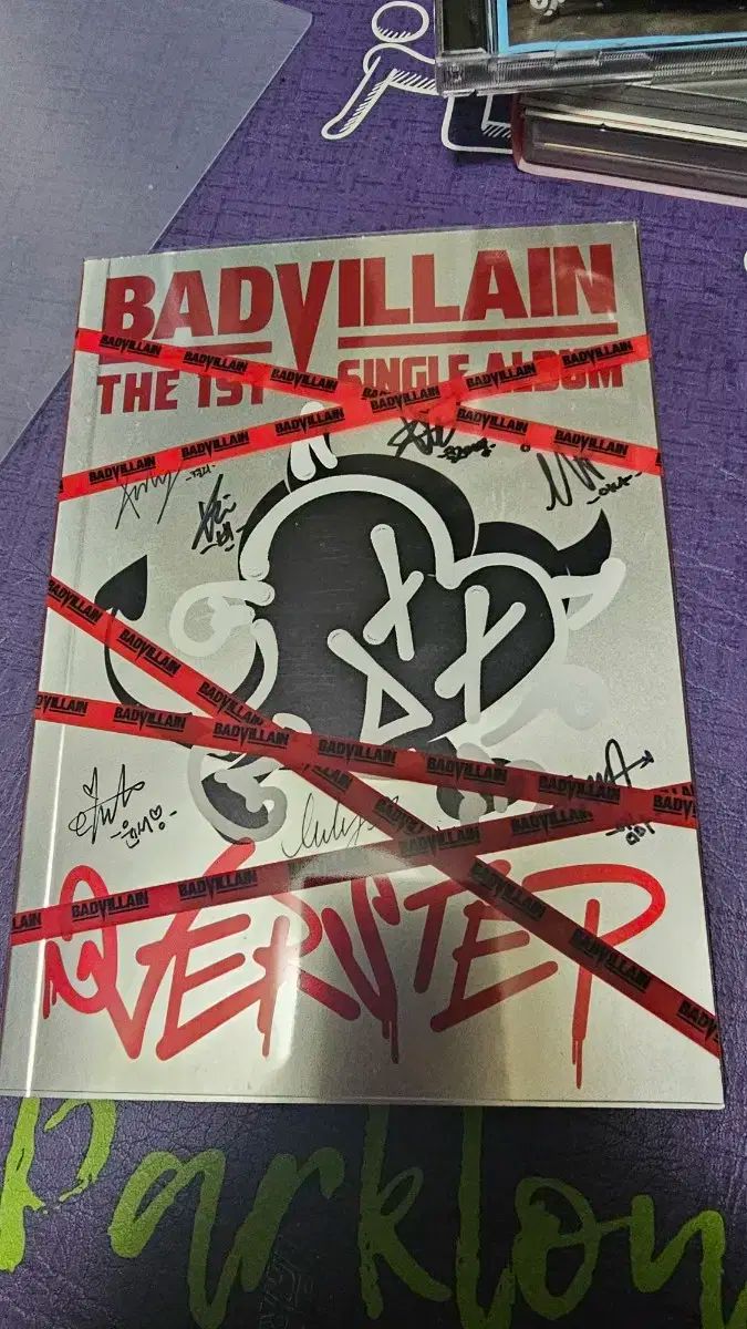 バッドヴィラン BADVILLAIN 非売品 サイン CD