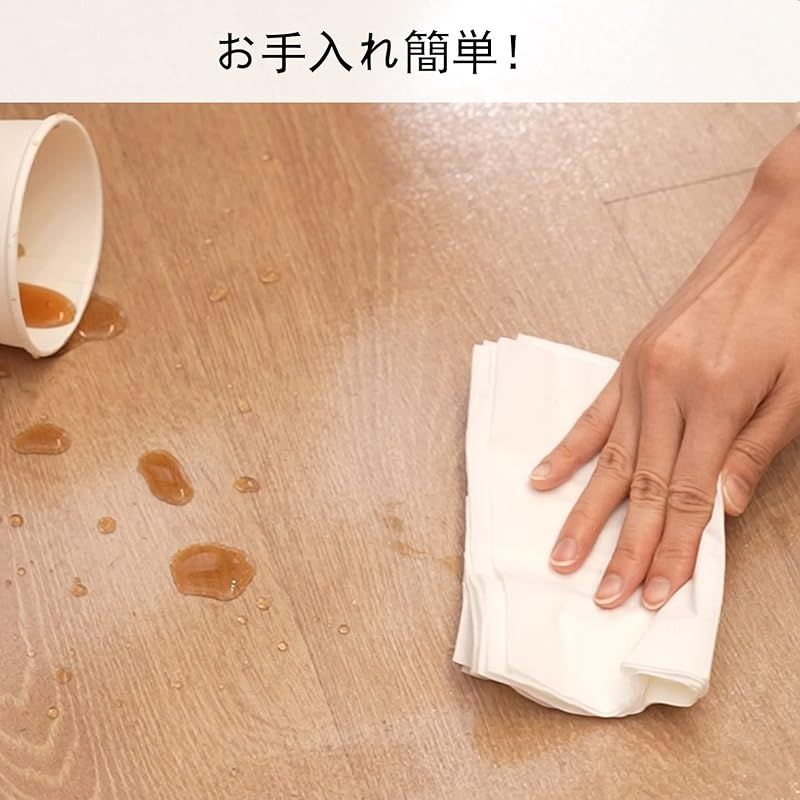 Yueboa ダイニングマット エンボス加工 透明 160x200cm 厚さ1.5mm 特大サイズ PVC 床保護マット クリア 保護シート 超大判 撥水 汚れ防止 お手入れ簡単 滑り止め 厚さ1.5mm 160*200cm HRDEVELOPMENT_JP