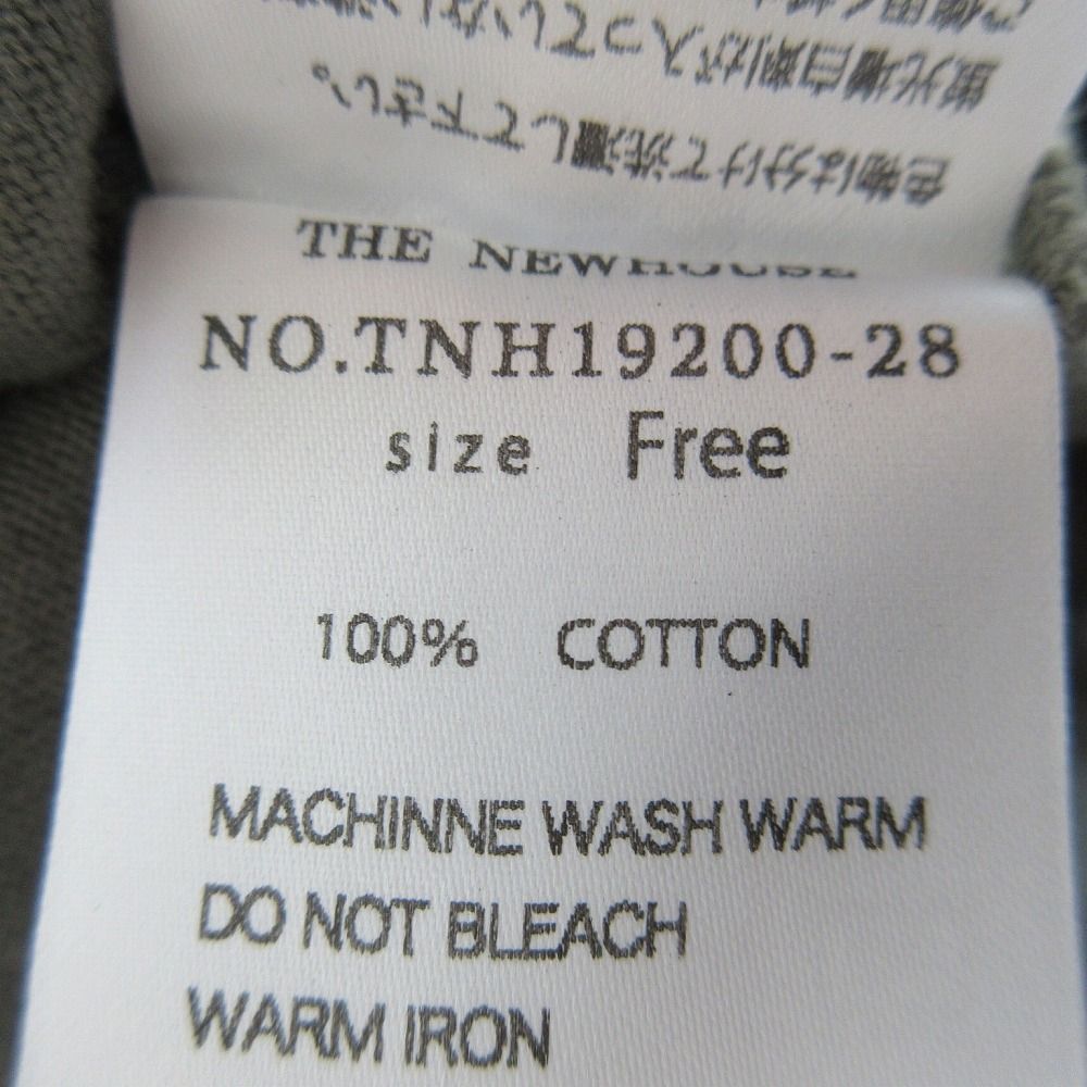 THE NEWHOUSE TOMBOY SKIPPER SHIRT ザニューハウス スキッパー
